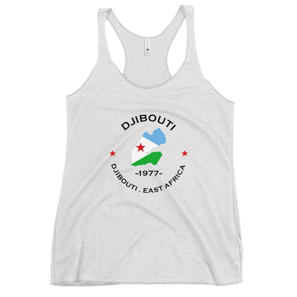 Djibouti Women's Racerback Tank